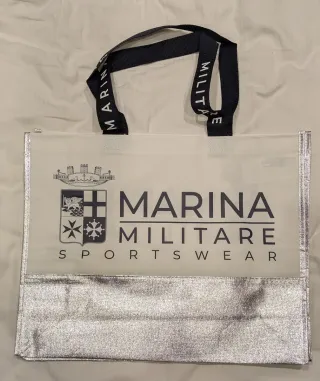 Borsa Marina Militare Sportswear Silver