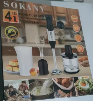 Batidora de mano 4 en 1