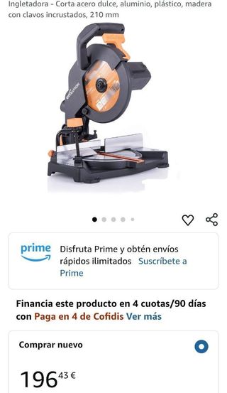 Ingletadora Evolution R210CMS - 210mm