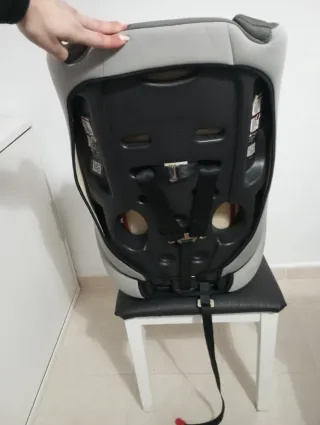 Silla coche seguridad Babyauto gris/rojo