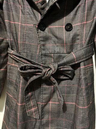 Cappotto tartan H&M marrone