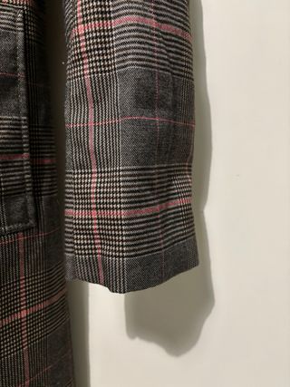 Cappotto tartan H&M marrone