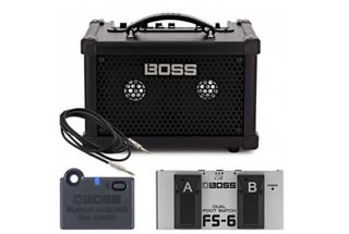 Amplificador Bajo Boss Dual Cube Bass LX + pedal.