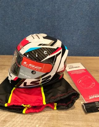 Casco moto LS2 Storm II Racer talla S