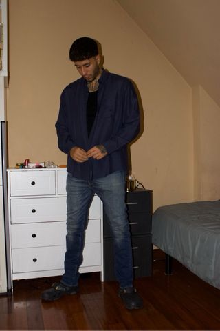 camisa burberry talla M