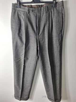 Pantaloni sartoriali uomo 100% lana tg. 50