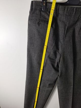 Pantaloni sartoriali uomo 100% lana tg. 50
