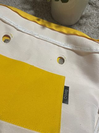 Bolsa interna O bag amarilla Obag mini