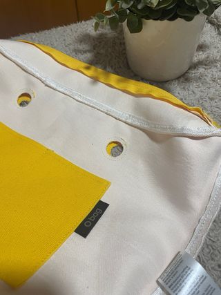 Bolsa interna O bag amarilla Obag mini