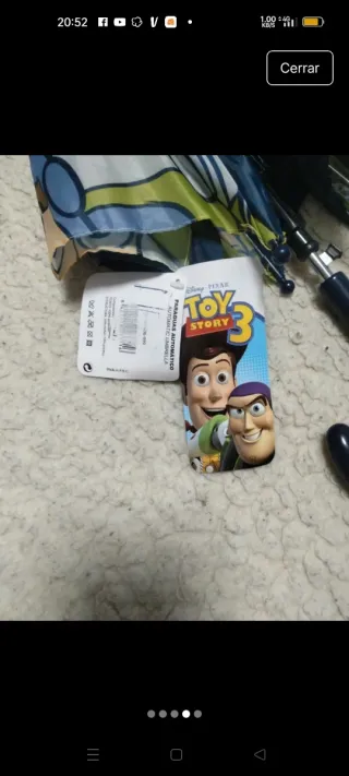 Paraguas Toy Story 3