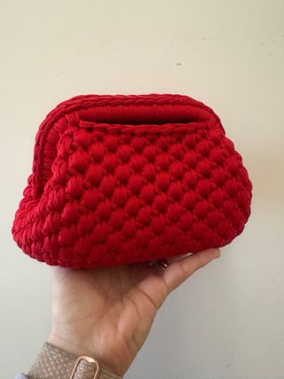 Clutch uncinetto rosso