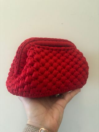Clutch uncinetto rosso