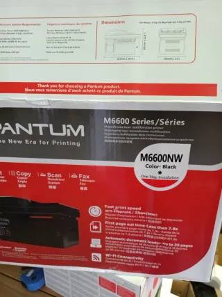 Stampante multifunzione Pantum M6600nw laser
