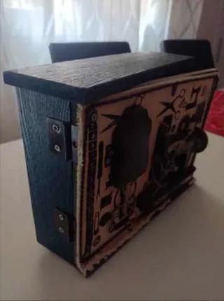 Portallaves estilo costura vintage