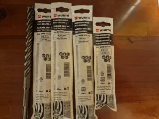 Brocas SDS PLUS WURTH (9 uds)