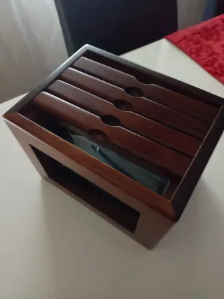 Portafotos de madera