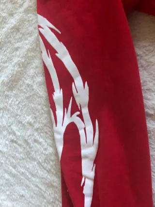 Sudadera Roja Esqueleto