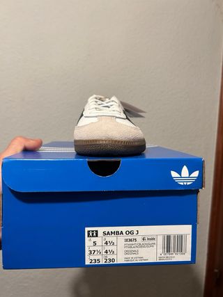 Zapatillas Adidas Samba OG Blancas Mujer