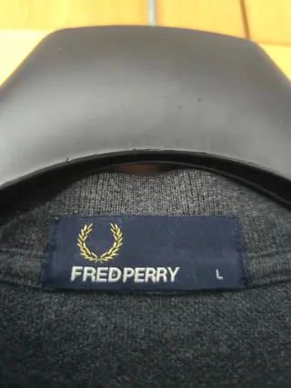 Polo Fred Perry original antracita Talla L