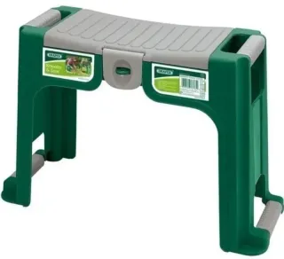 Taburete para jardín con cajon