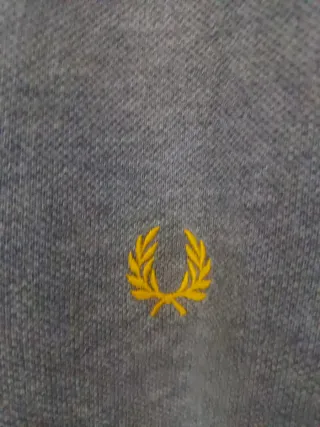 Polo Fred Perry Gris Original