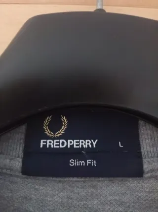 Polo Fred Perry Gris Original