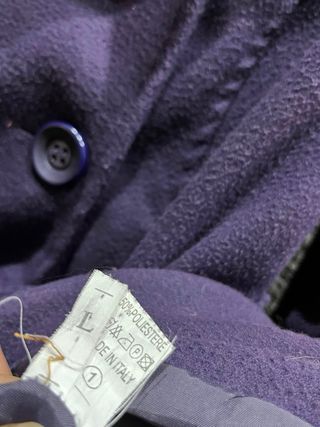 Chaqueta vintage morada Talla L