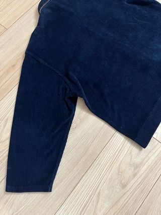 Chaqueta Burberry Pana Azul Talla L Mujer