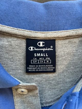 Polo Champion azul talla S