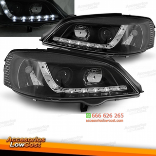 FAROS LUZ DIURNA LED ASTRA G,97-04 CRISTAL CLARO/