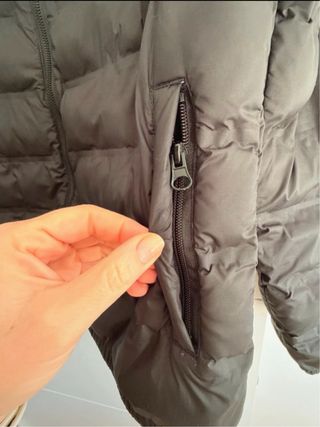 Cazadora acolchada Zara negra