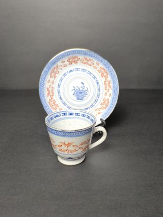 Chávenas de Café Arroz Porcelana China Macau