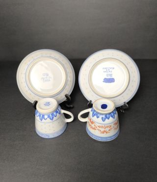 Chávenas de Café Arroz Porcelana China Macau