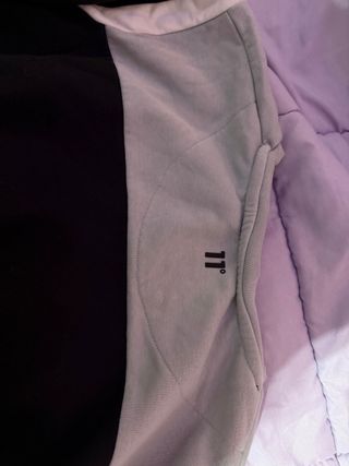 Sudadera 11 Degrees Negra,blanca y azul  Hombre