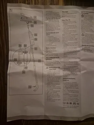 Limpia cristales a estrenar.