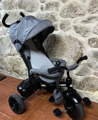 Triciclo evolutivo gris y negro