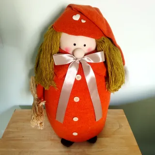 Gnometta fatta a mano - 40 cm