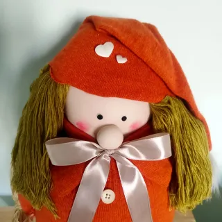 Gnometta fatta a mano - 40 cm