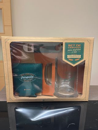 Set Cerveza Mr. Wonderful Jarra, Enfriador