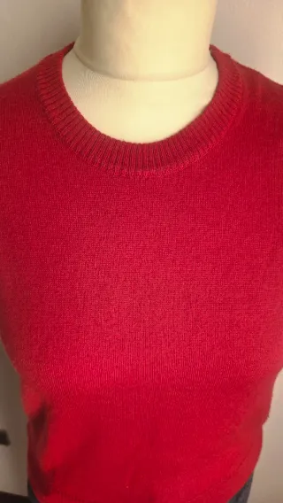 Gilet Dolce & Gabbana lana rosso taglia S