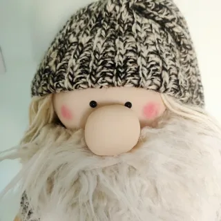 Gnomo grande fatto a mano - 40 cm