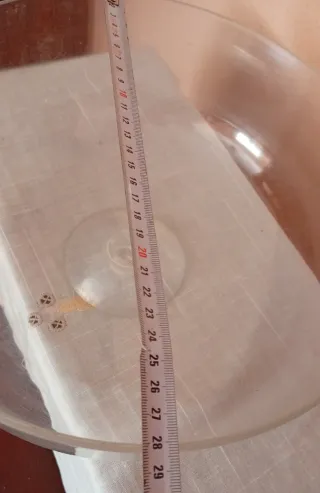 Tapadera quesera de plástico transparente