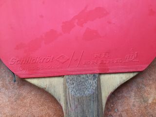 2 Raquetas Ping Pong Dunlop y Schildkrot + Bolas