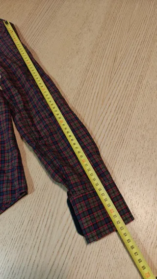 Camisa a cuadros Fred Perry - Talla M Slim Fit