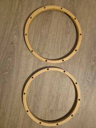 Aros de madera para caja (2 unidades)