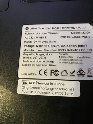 Aspiradora Robot Lefant M210P