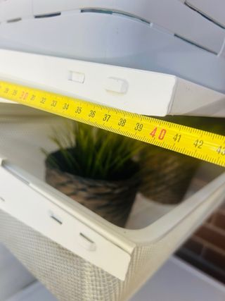 Estantería Metálica Blanca Exterior