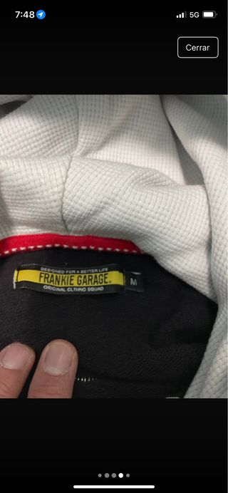 Sudadera con capucha Frankie Garage talla M