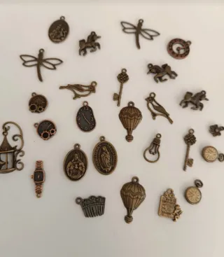 Lote de charms para manualidades