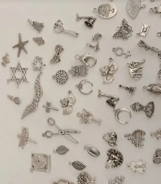 Lote de charms para manualidades